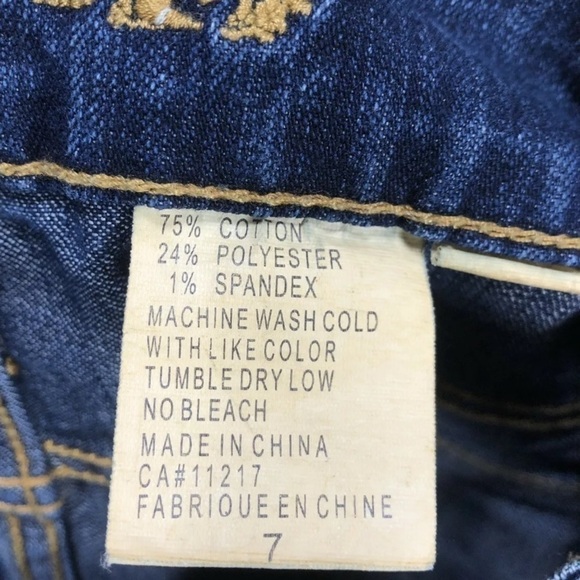 4/$35 O’Neill Brand Denim Dark Wash Flare Stretch - Picture 8 of 8